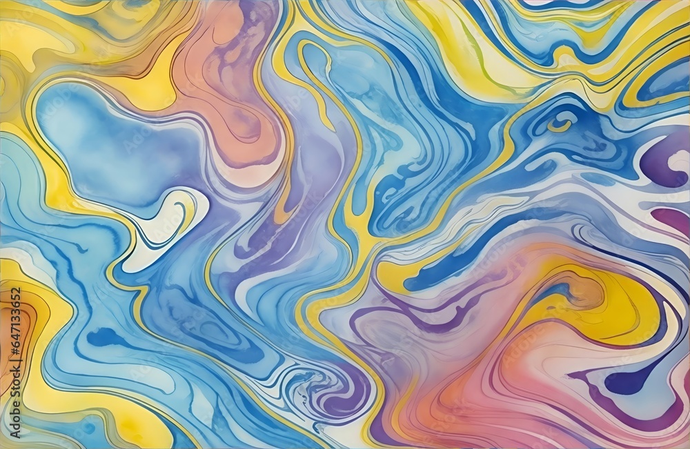Abstract Liquid Marble Texture Ink Ripples Watercolor Design Background Abstract Liquid Marble Texture Ink Ripples Watercolor Design Background