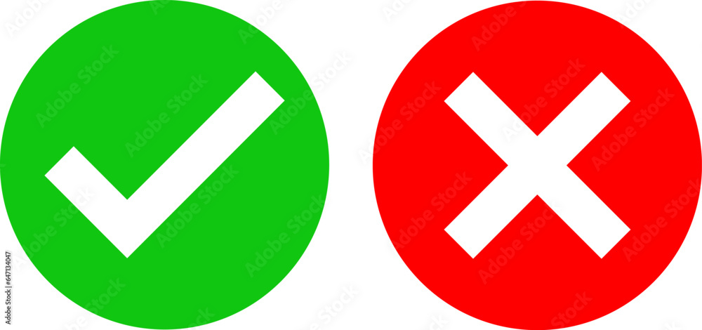 Check mark vector icon set Check mark vector icon set