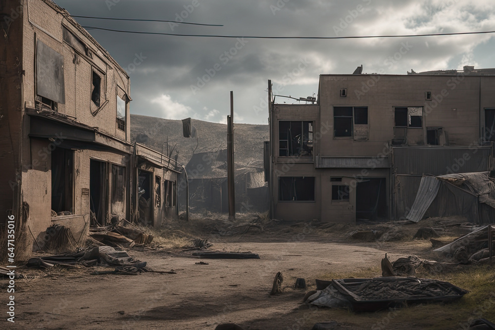 Realistic Post Apocalyptic Scenery Realistic Post Apocalyptic Scenery