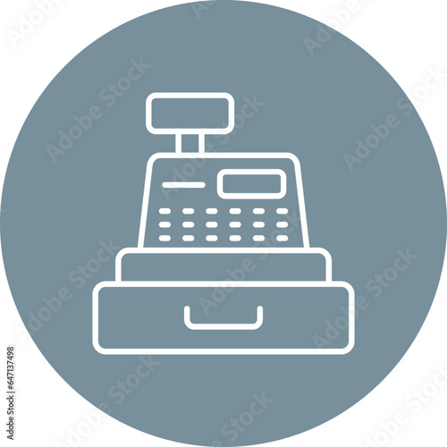 Cashier Machine Icon