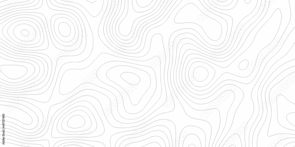 Abstract lines background. Contour maps. Vector illustration, Topo contour map on white background, Topographic contour lines. Background lines Topographic map. Geographic mountain relief.