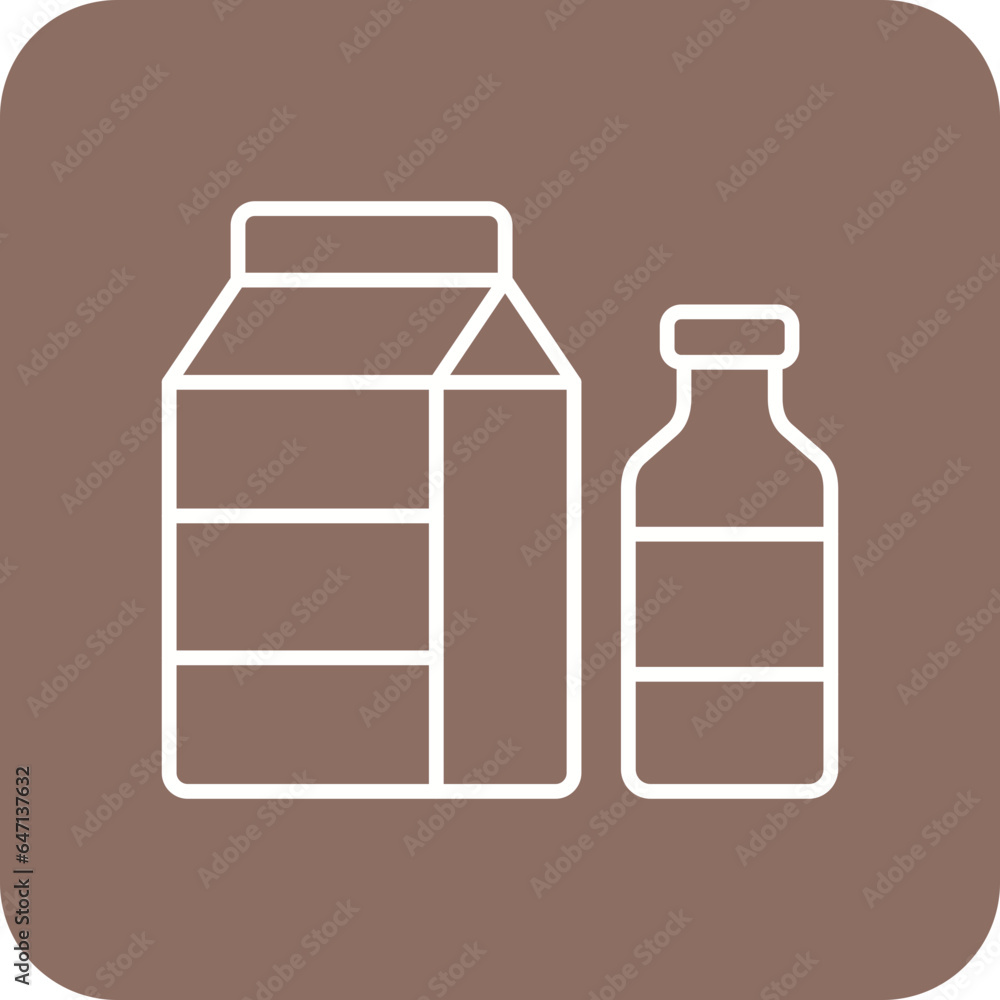 Dairy Item Icon Dairy Item Icon
