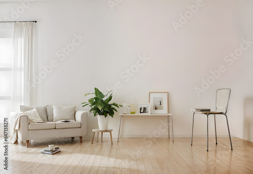 simple interior decoration ai generated © XMind