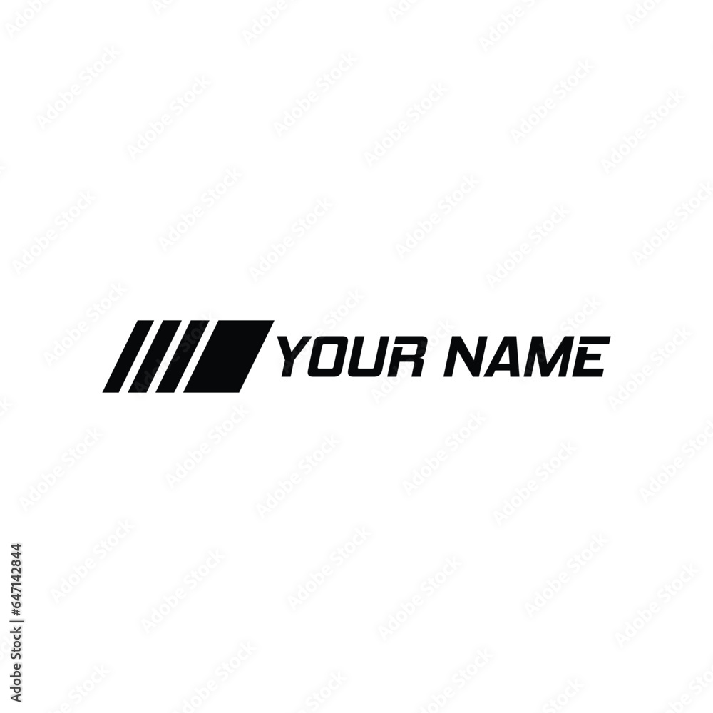 Vehicle vector decal stripes for both parts, racing stripes for car tuning Vehicle vector decal stripes for both parts, racing stripes for car tuning