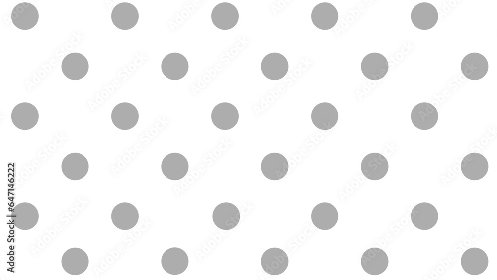 Seamless pattern with grey polka dot 