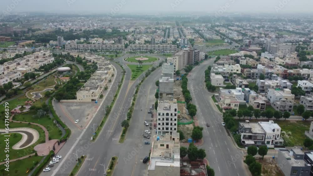aerial view of the city aerial view of the city