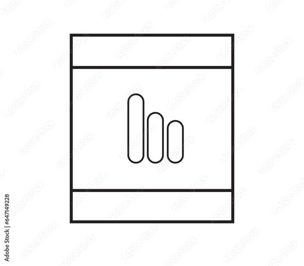 illustration of a hand holding a switch