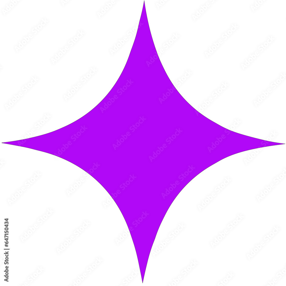 Obraz premium star shape
