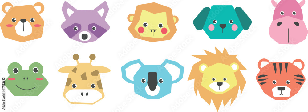 set of animals set of animals