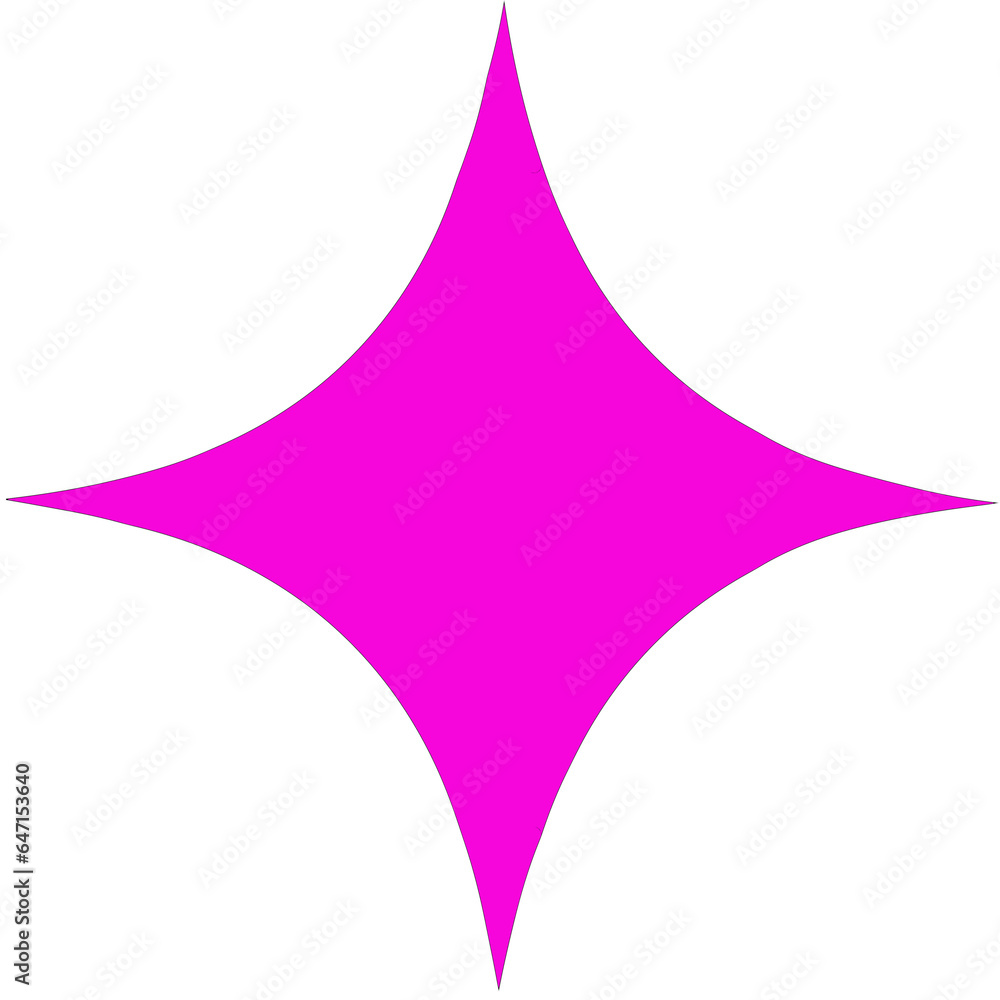 Obraz premium star shape