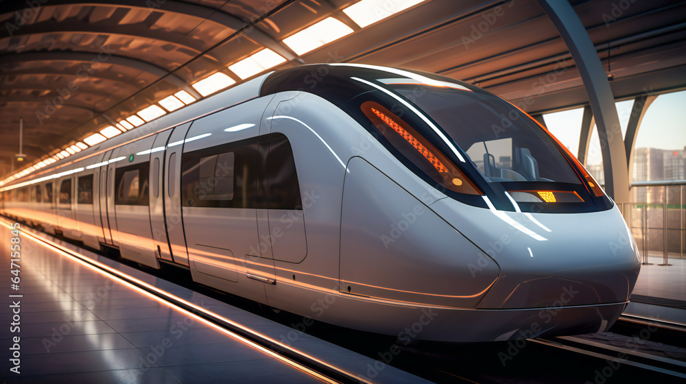 Futuristic Metro Train Concept