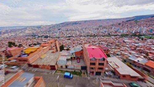 Rare and beautiful footage of La Paz, Bolivia shot with a GoPro 11 mini mounted on a FPV drone. photo