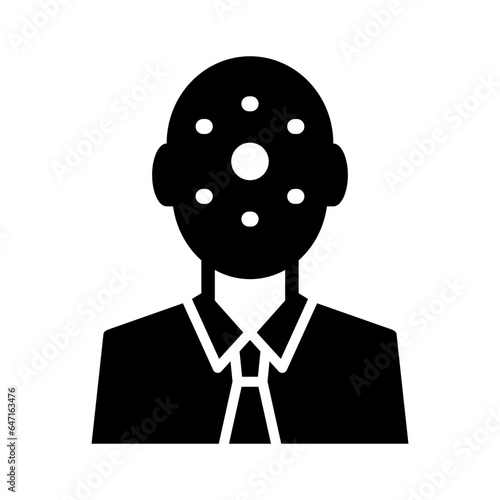 Blurring Glyph Icon Design