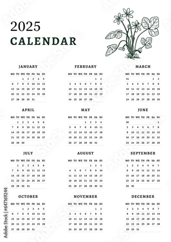 Calendar 2025