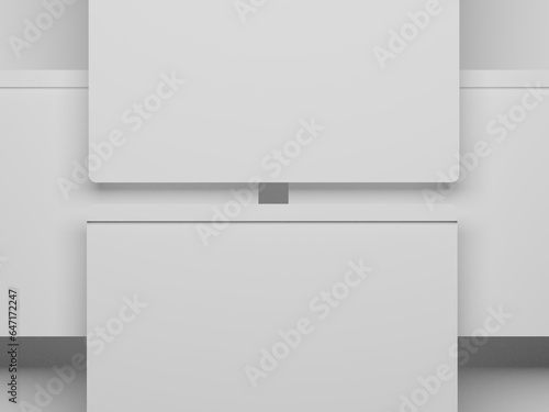 Wallpaper Mural Browser 3d illustration with white background  Torontodigital.ca