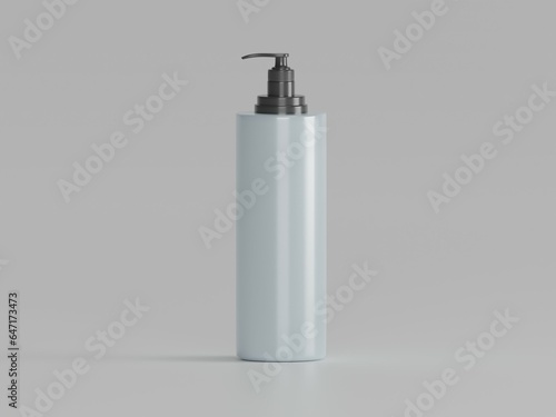 Spray bottle 3d illustration with white background 