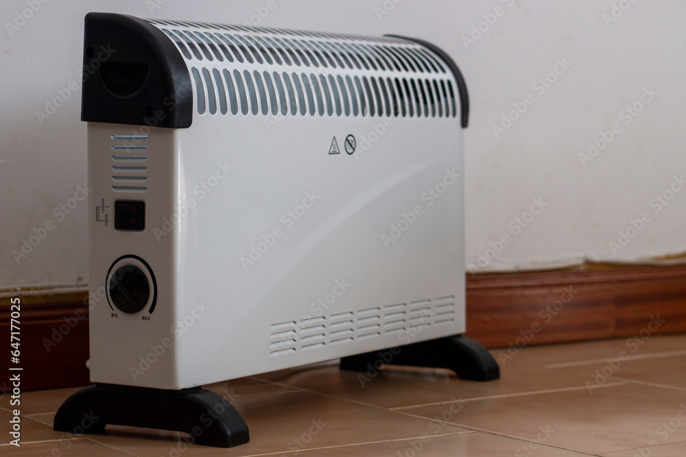 White electric resistance stove or radiator for domestic use White electric resistance stove or radiator for domestic use