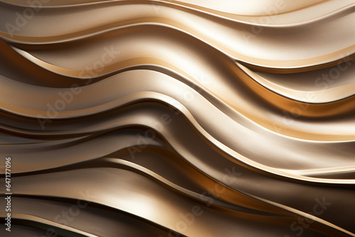 Metallic textures with a liquid-like quality, creating a sense of motion and elegance. background