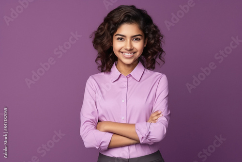 Young and beautiful indian woman.