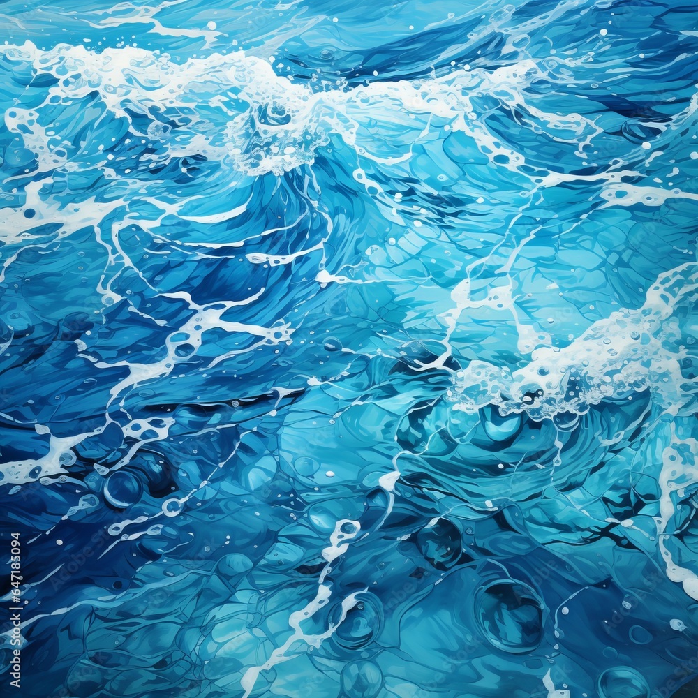 Water. Generative AI technology. Water. Generative AI technology.