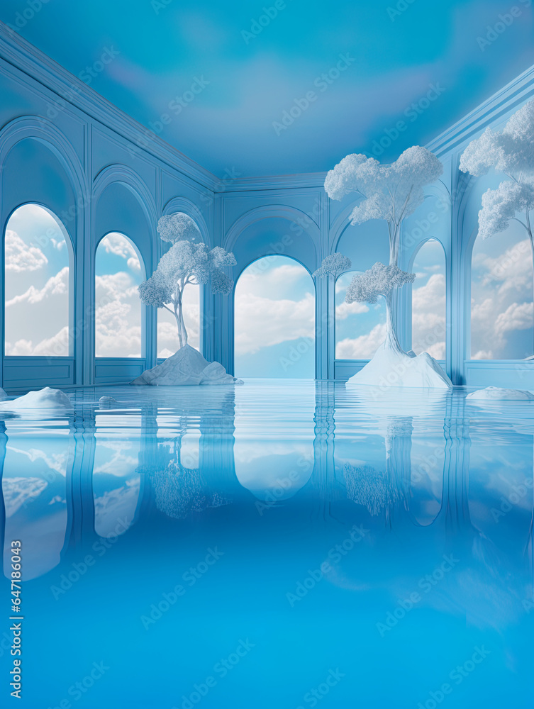 Fototapeta premium melancholy background