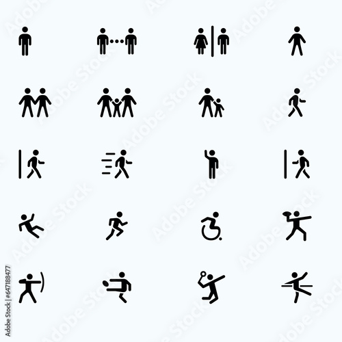 People Icons Set