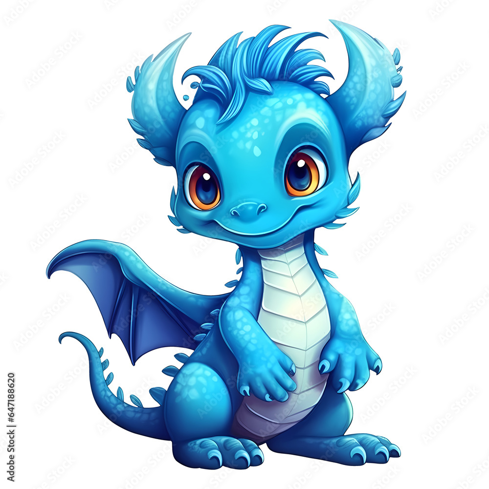 Cute Baby Dragon Clipart Illustration Cute Baby Dragon Clipart Illustration