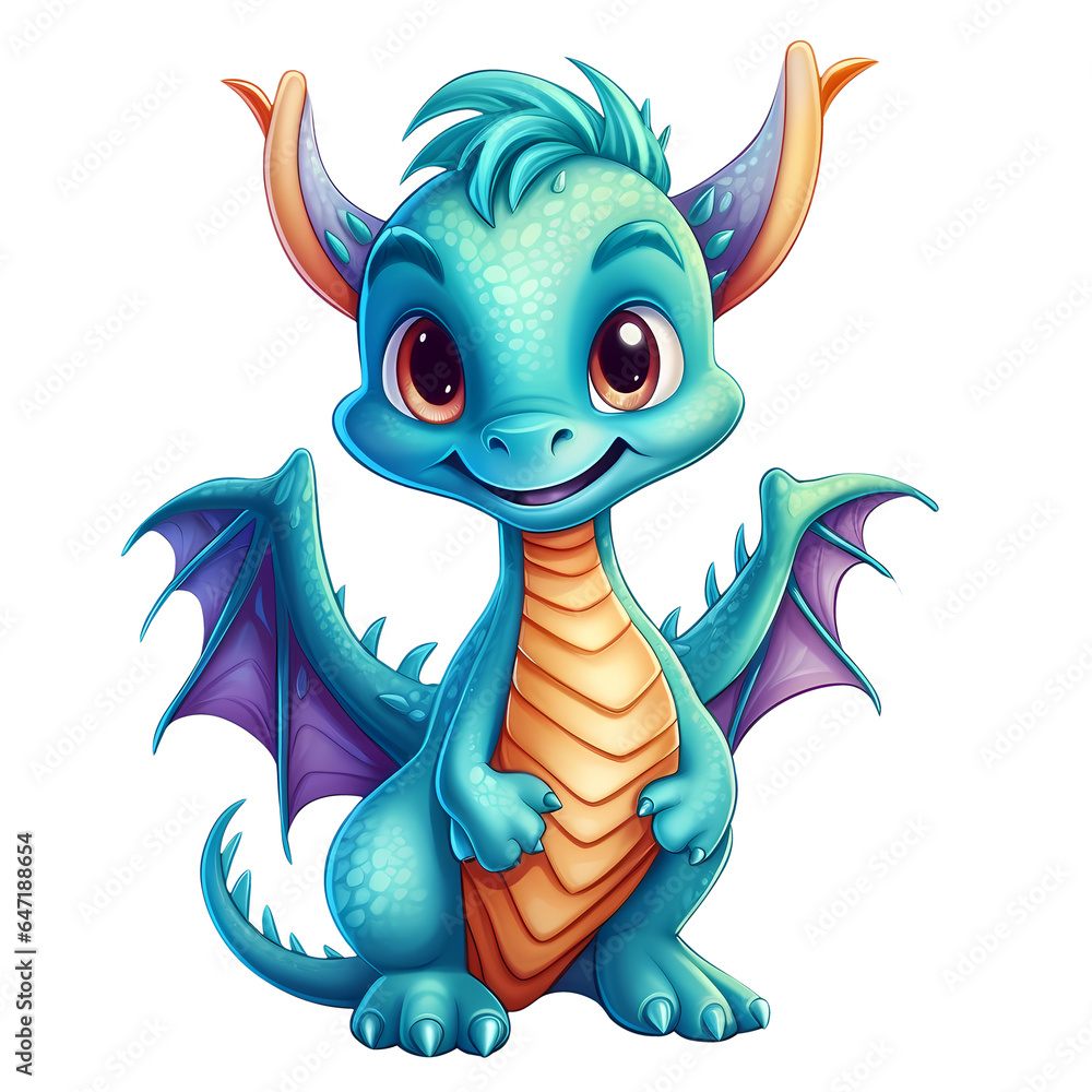 Cute Baby Dragon Clipart Illustration Cute Baby Dragon Clipart Illustration