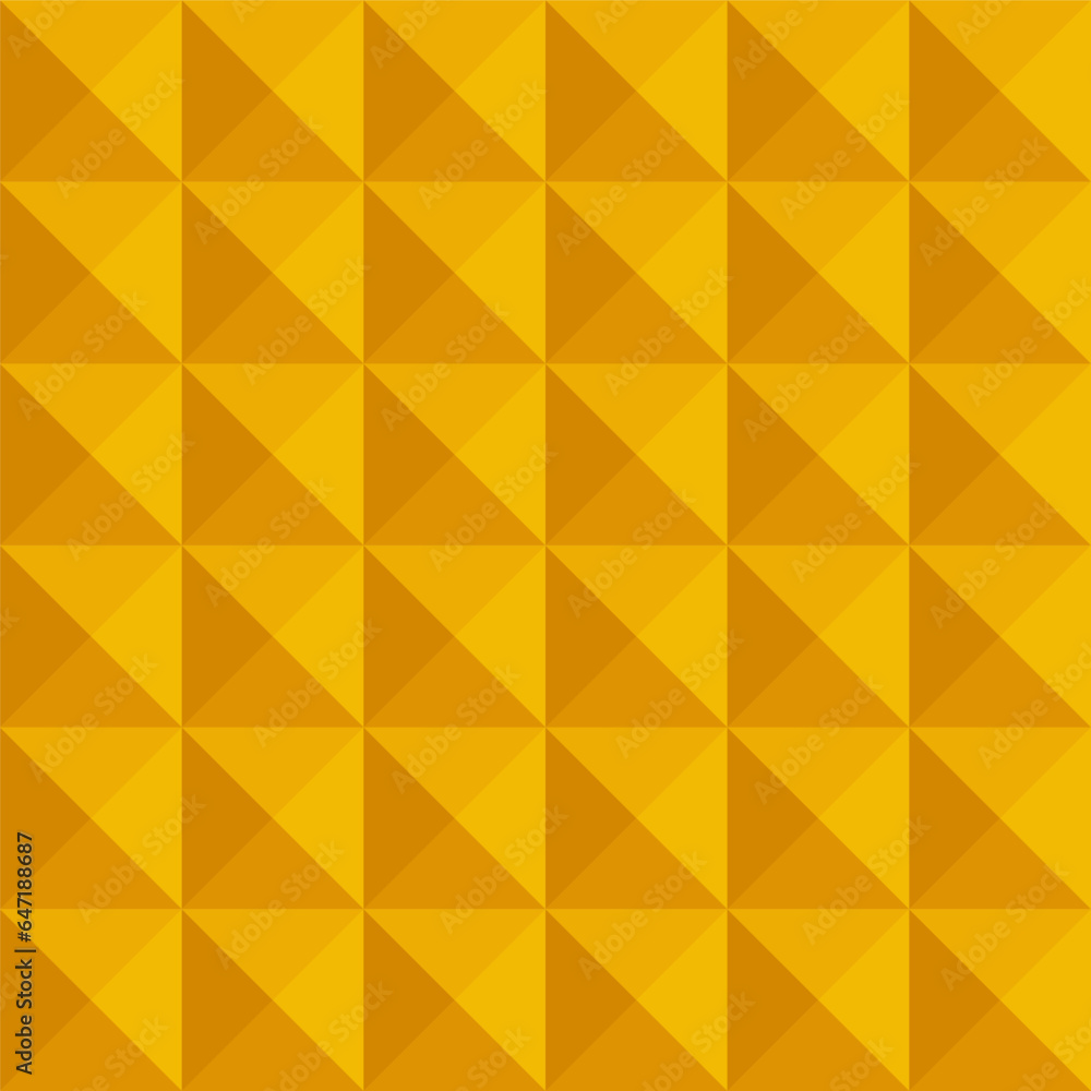 Yellow Tile Geometric Pattern Background Vector Illustration Yellow Tile Geometric Pattern Background Vector Illustration
