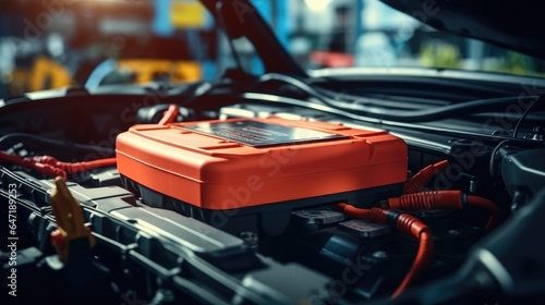 Maintenance of car battery, Check the electrical system inside the car, Repairing a car in auto repair shop.