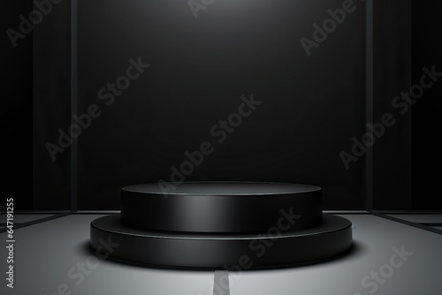 Empty 3D Podium for Product Showcase.