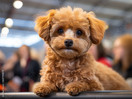 Groomed Poodle