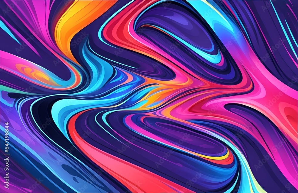 Fototapeta premium Abstract Colorful Fluid, Highly-textured, High-quality Details Background