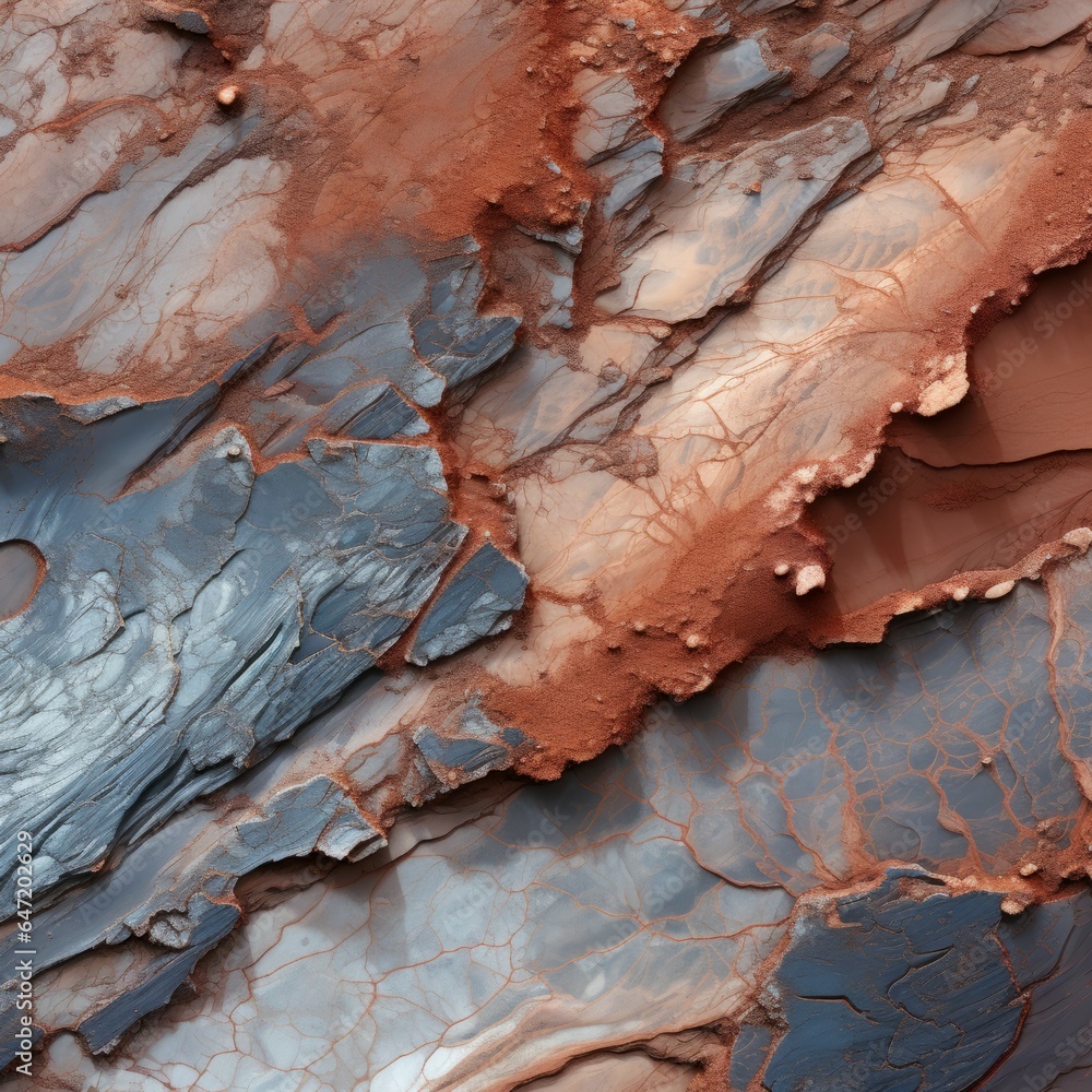 Fototapeta premium Rough stone texture. Generative AI technology.