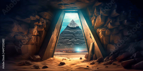 Enigmatic Open Door to the Pyramids: The Hidden Chamber photo