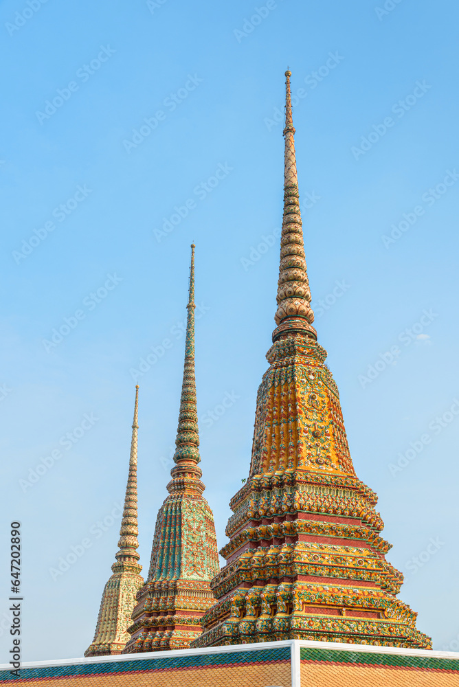 Wat Pho (the Temple of the Reclining Buddha), Bangkok, Thailand