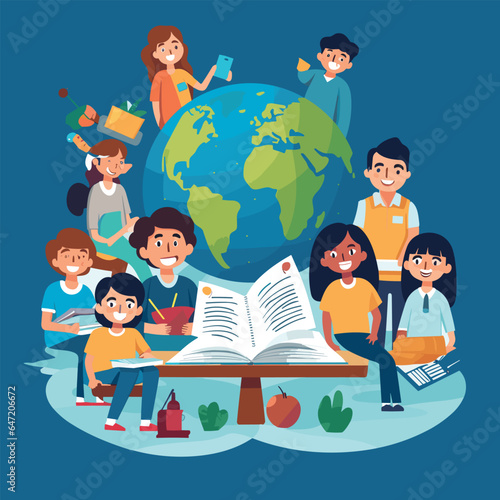 International Day of Education Vector