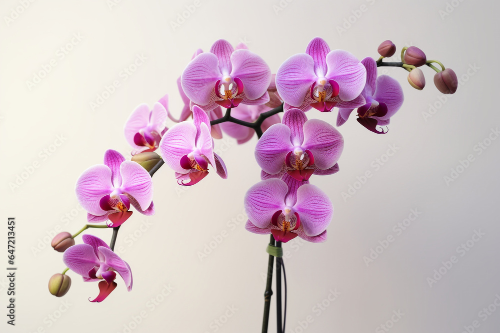beautiful orchid flowers white background beautiful orchid flowers white background