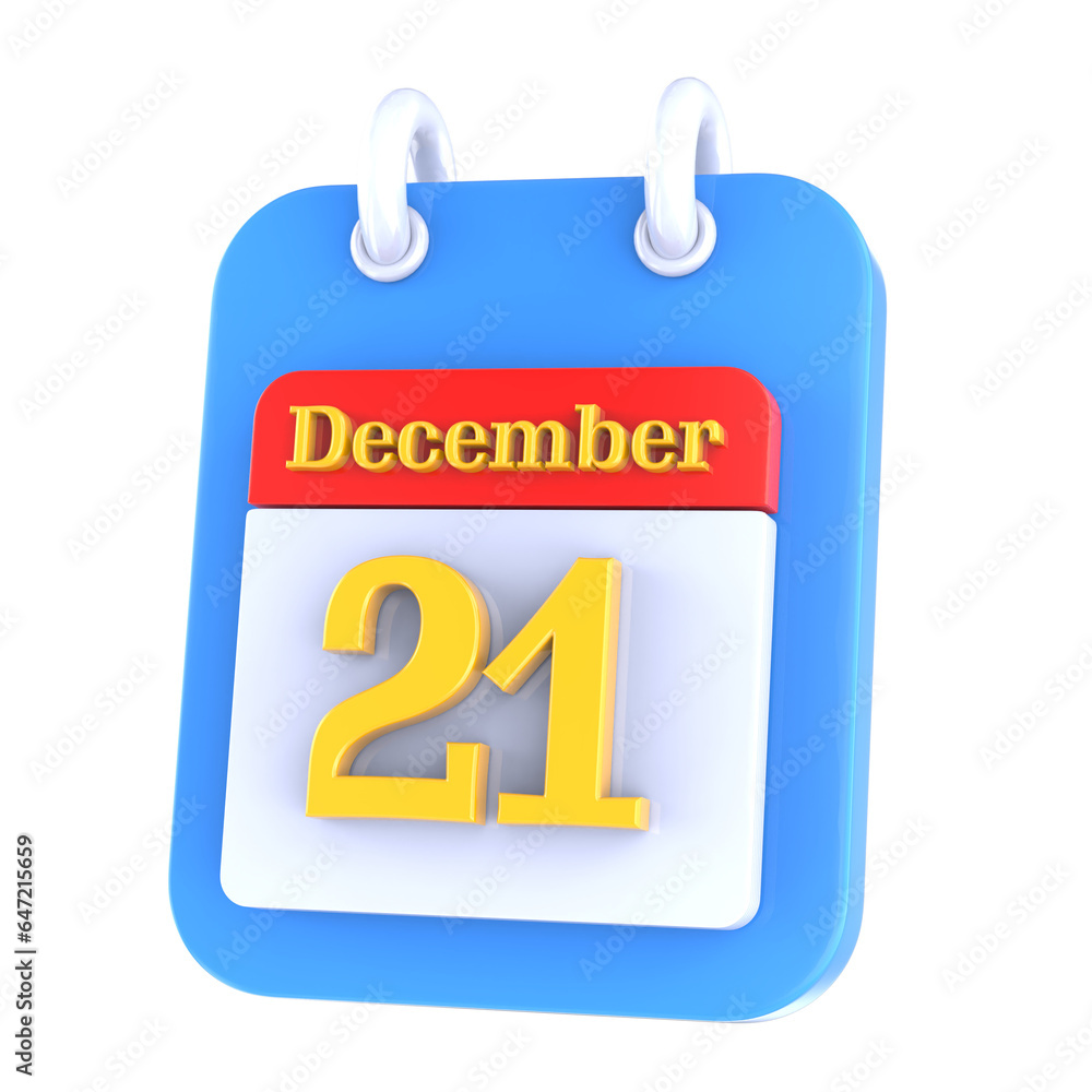 Calendar icon 3d render Calendar icon 3d render