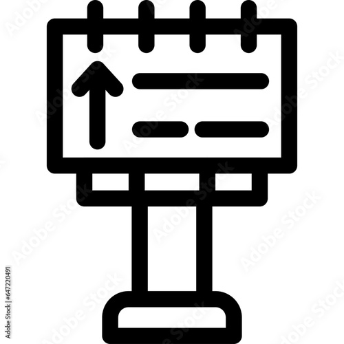 Sign board Icon