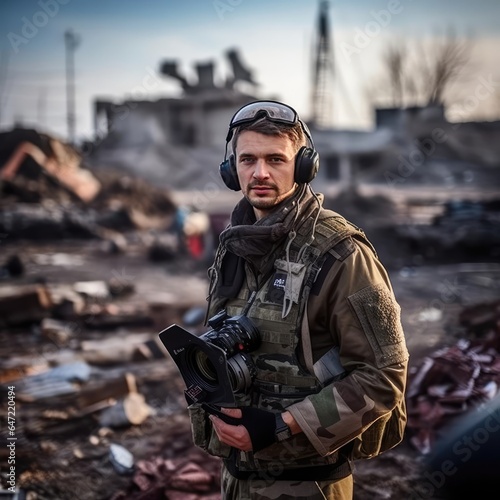 War Correspondent Near the War © cherezoff