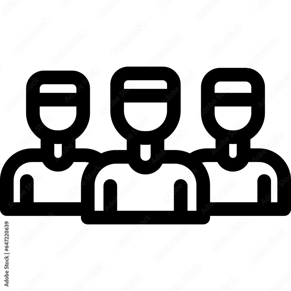 Obraz premium Team Icon