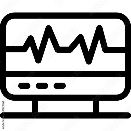 Electrocardiogram Icon