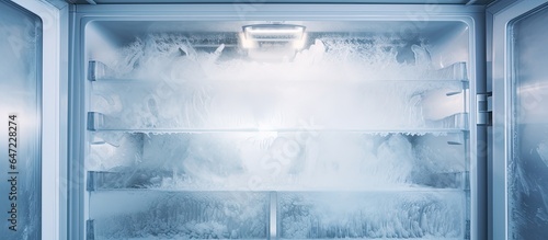 Clean refrigerator freezer evaporator after defrosting