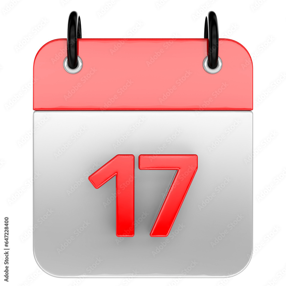 calendar month of day 3d render calendar month of day 3d render