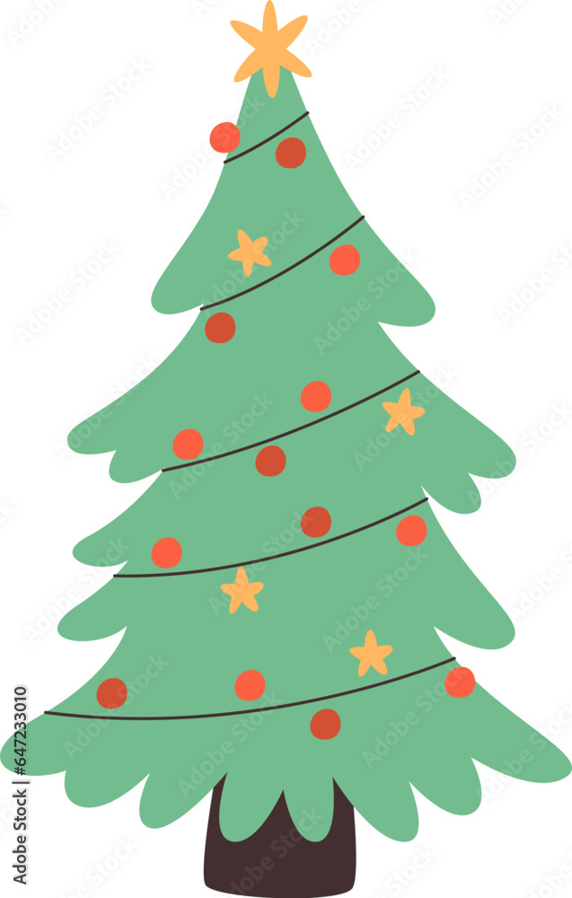 Christmas Decorated Tree
