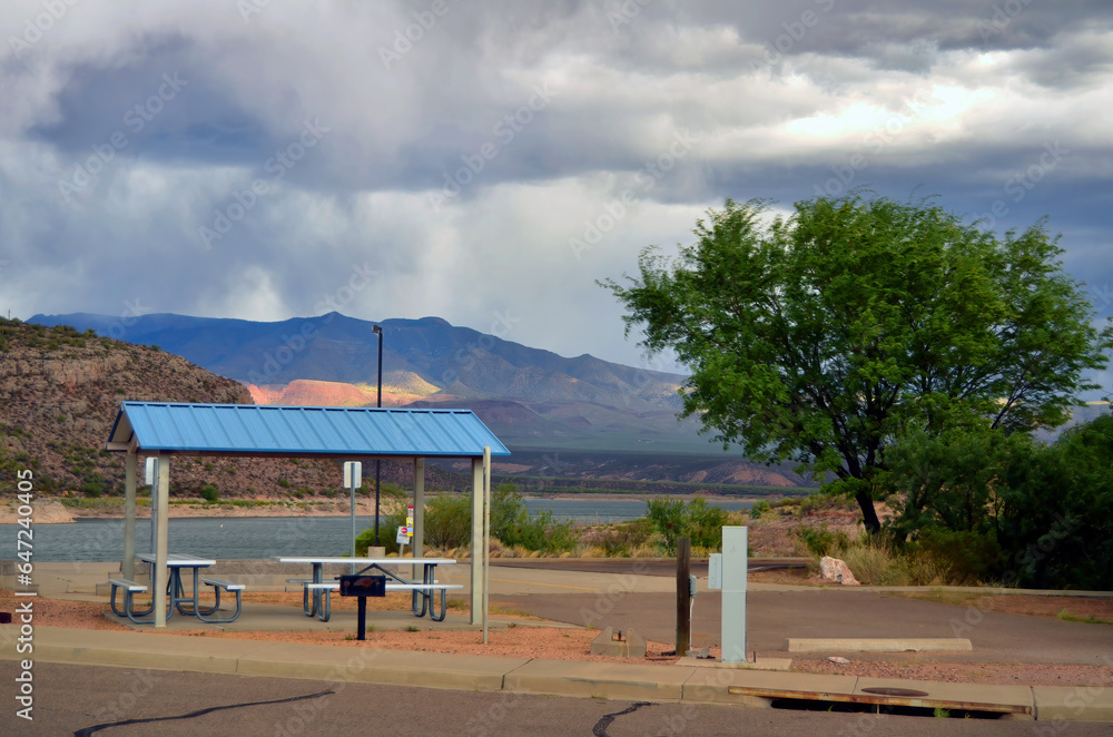 Roosevelt Lake Arizona Picnic Area Roosevelt Lake Arizona Picnic Area