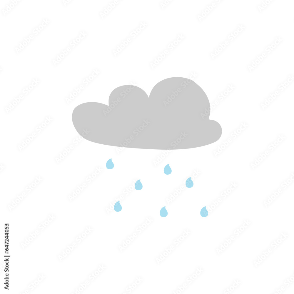 cute rainy weather doodle cute rainy weather doodle