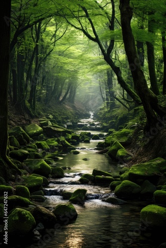 Enchanting forest beautiful high quality © Tymofii