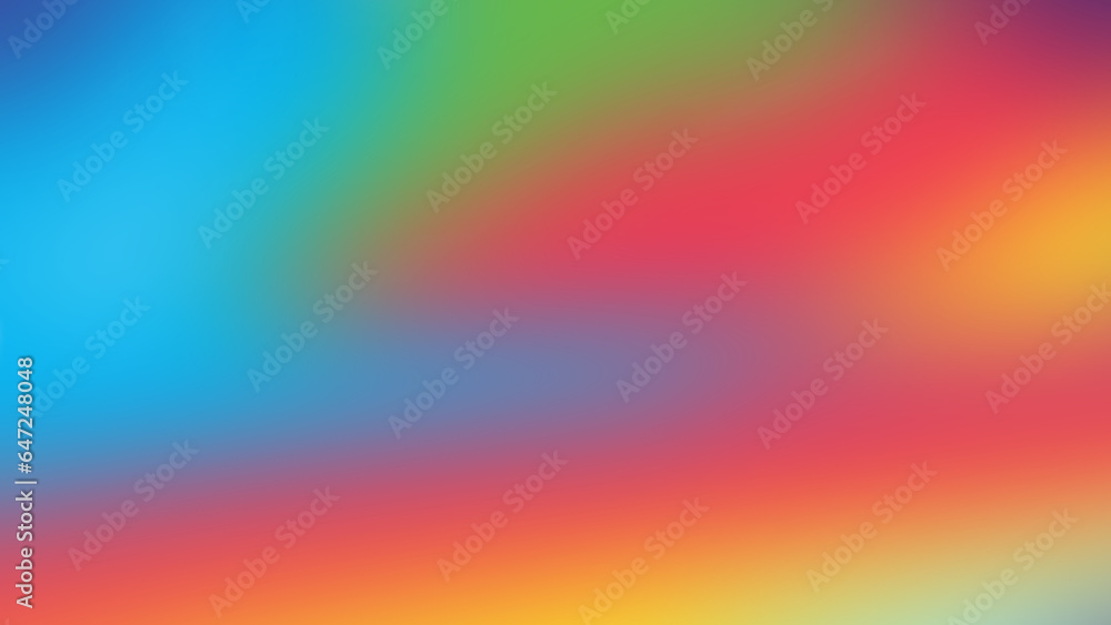 abstract wave color gradient background illustration